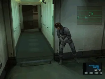 Metal Gear Solid 2 - Sons of Liberty (Japan) (Hatsu Taikenban) screen shot game playing